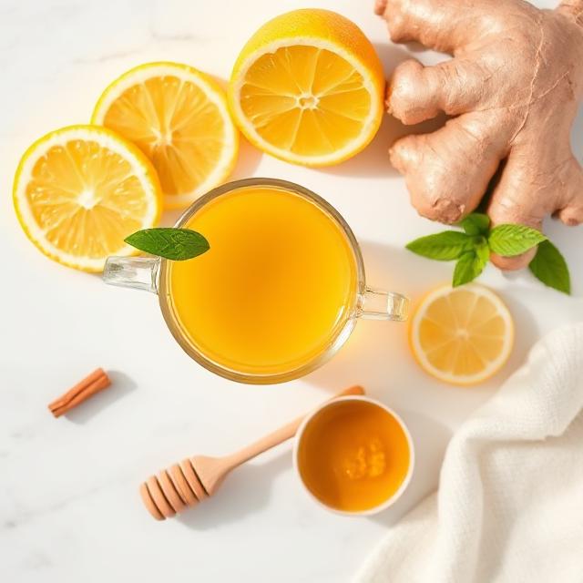 The Power of Lemon and Ginger: A Simple Daily Remedy for Immunity and Mucus Relief