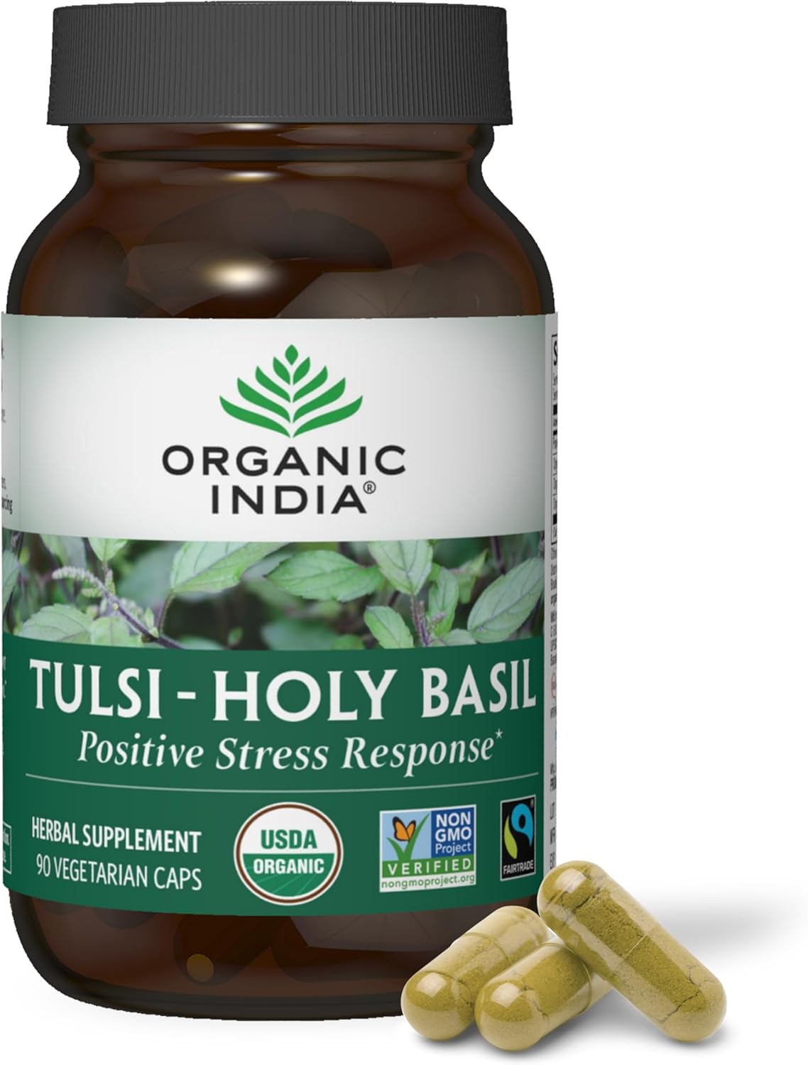 Tulsi Holy Basil Organic India Supplement